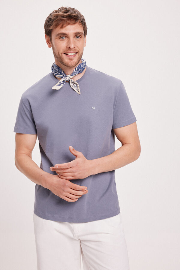 Fifty Outlet Camiseta Básica Gris