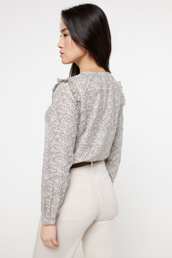 Milano Blusa Estampada Verde