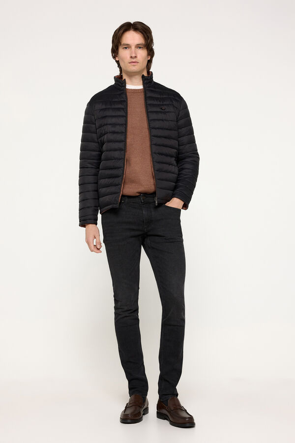 Fifty Outlet Chaqueta acolchada reversible Negro