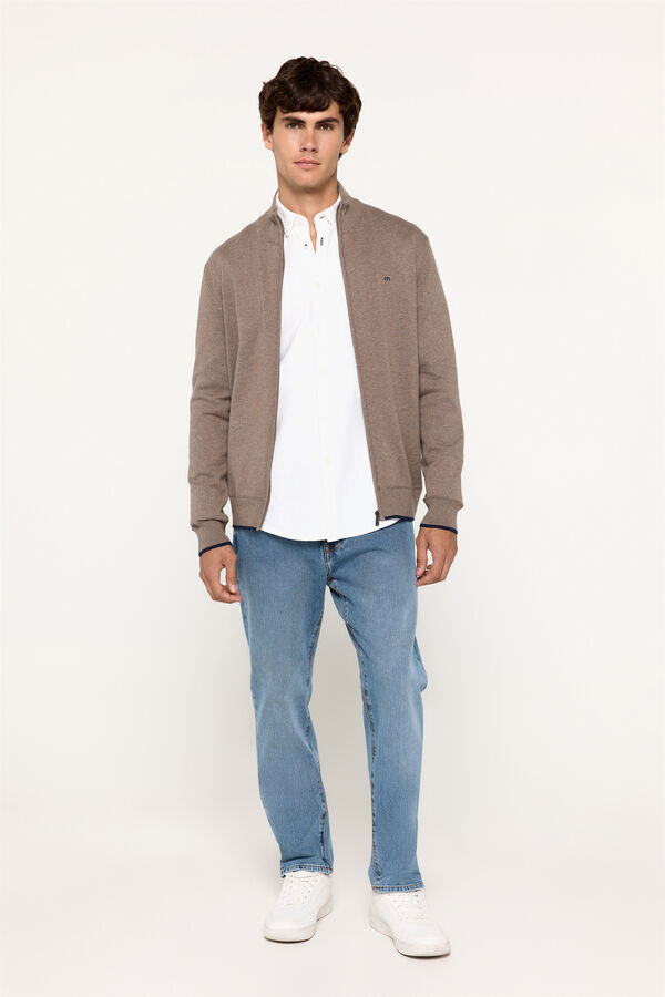 Fifty Outlet Chaqueta tejido cierre Arena