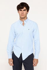 Fifty Outlet Camisa oxford aniversario Azul