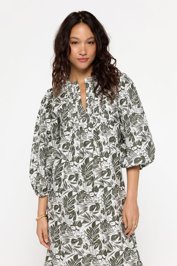 Fifty Outlet  Vestido camisero natural