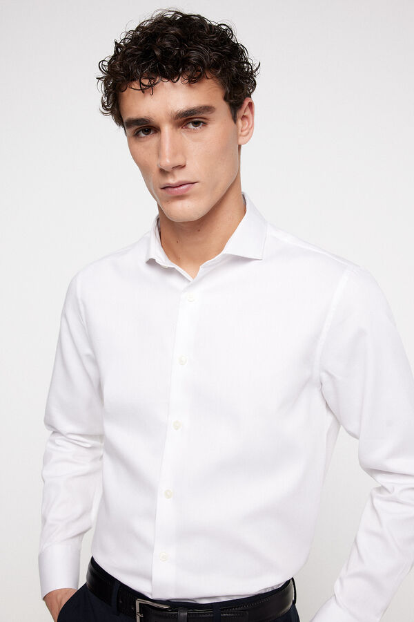 Fifty Outlet Camisa Vestir Milano Blanco