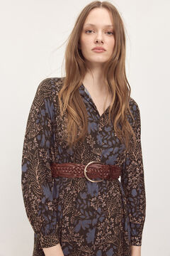 Fifty Outlet Vestido boho. natural