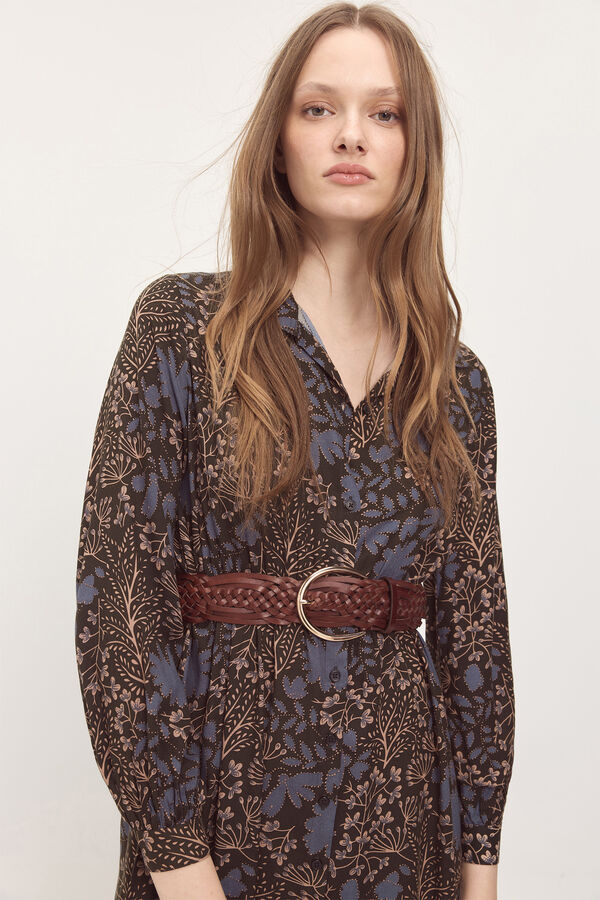 Fifty Outlet Vestido boho. natural