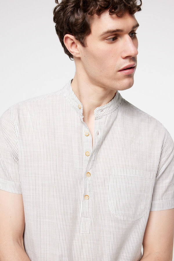 Fifty Outlet Camisa mao polera. Verde