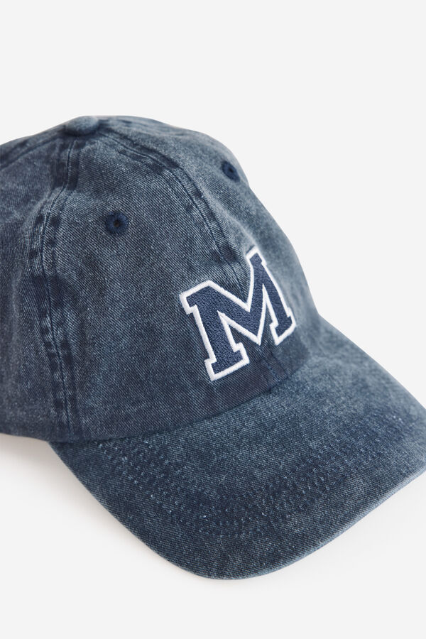 Milano Gorra de visera textil Navy