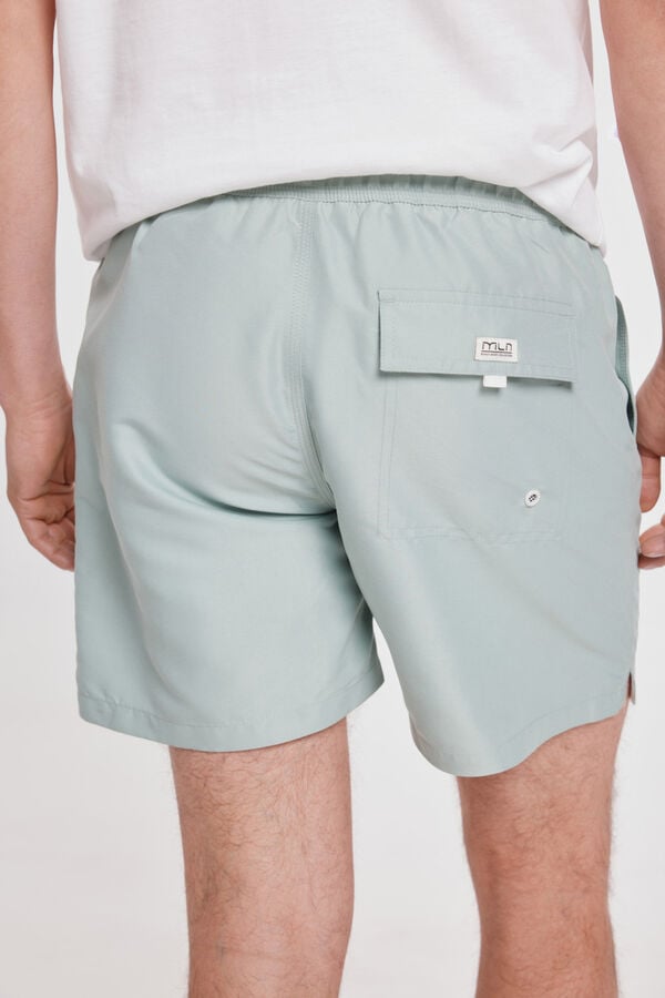 Fifty Outlet Bañador Básico Kaki Claro