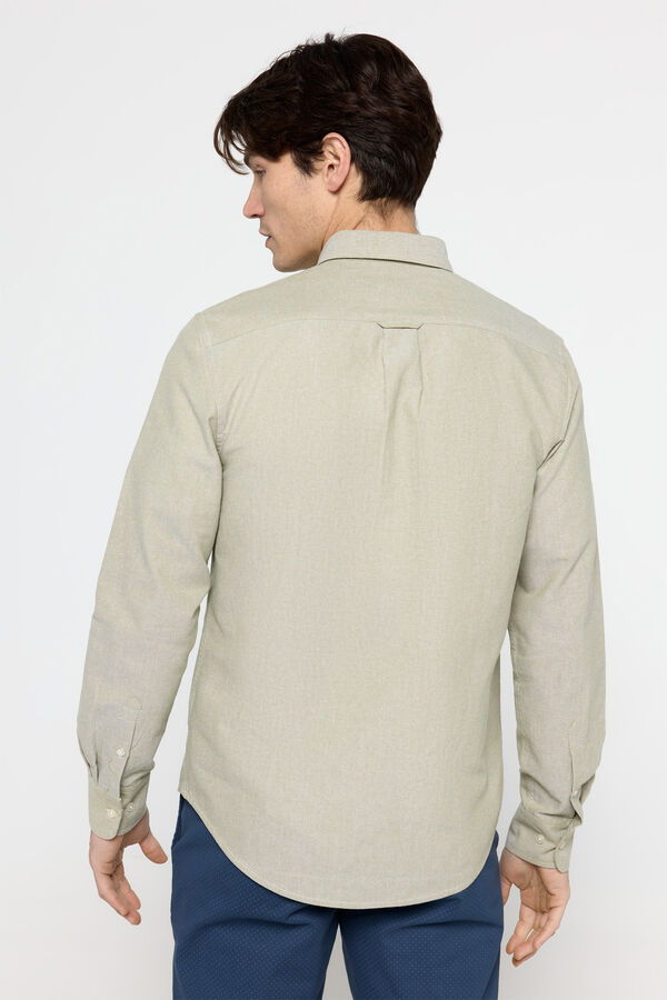 Fifty Outlet Camisa oxford lisa Kaki Oscuro