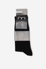 Fifty Outlet Calcetines básicos milano Negro
