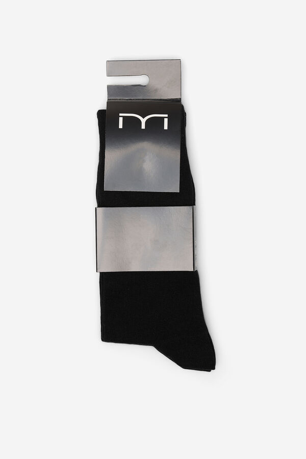 Fifty Outlet Calcetines básicos milano Negro