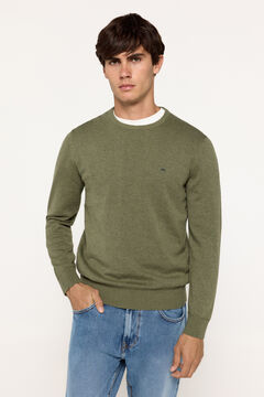 Fifty Outlet Jersey Básico Cuello caja Verde