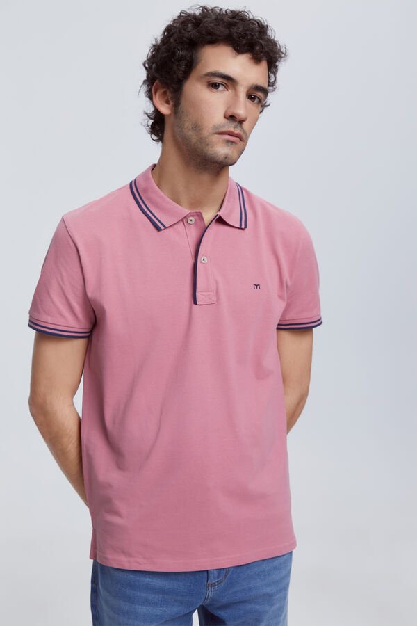 Fifty Outlet Polo Tips Milano Rosa