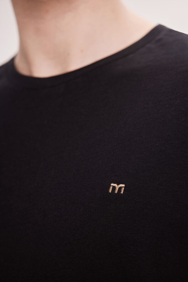 Fifty Outlet Camiseta Básica Negro