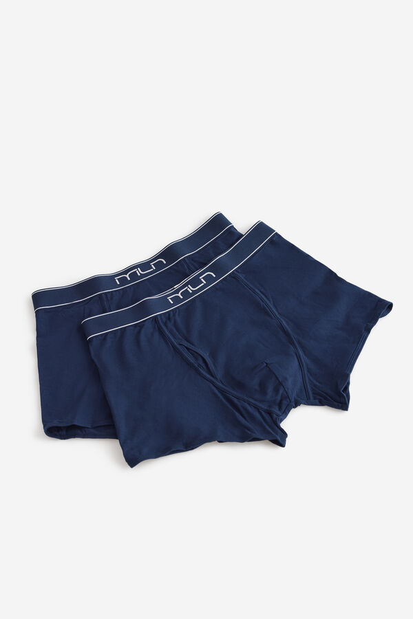 Milano Pack boxer liso Navy