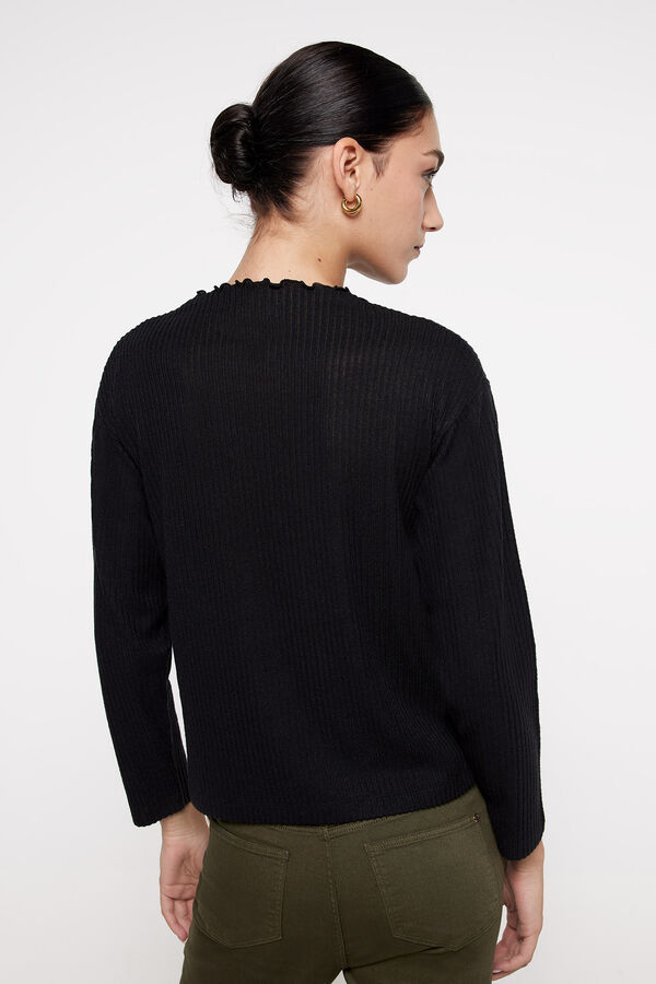 Milano Camiseta canal&eacute; Negro