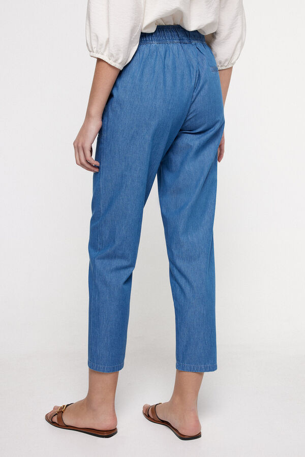 Milano Pantal&oacute;n ligth denim Azul