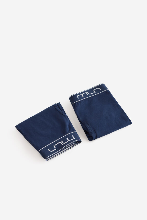 Milano Pack boxer liso Navy