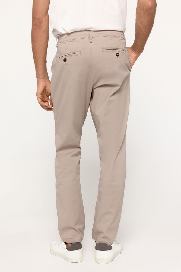 Fifty Outlet Pantalón chino aniversario Marfil