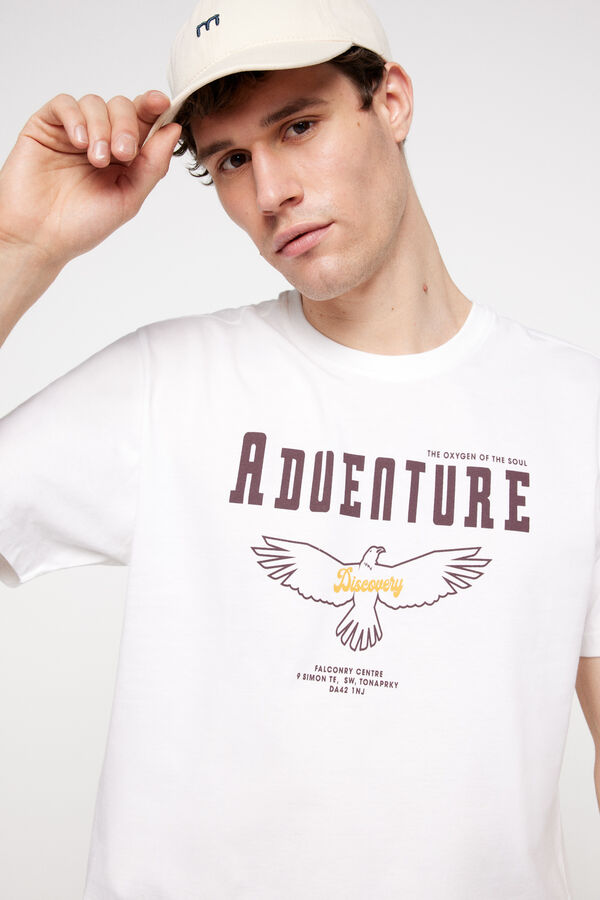 Milano Playera manga corta. 100% algod&oacute;n. Blanco