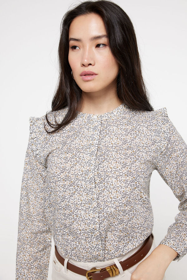 Milano Blusa Estampada Verde