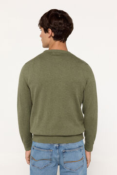 Fifty Outlet Jersey Básico Cuello caja Verde