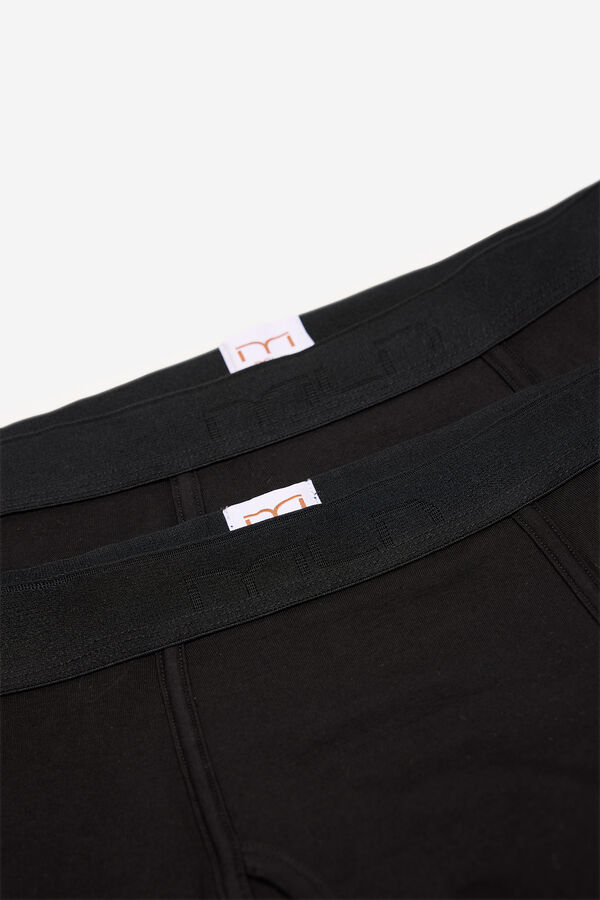 Fifty Outlet Boxer básico algodón Negro