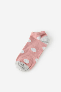 Fifty Outlet Calcetines cortos lunares lurex Rosa