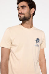 Milano Playera manga corta. 100% algod&oacute;n. Marfil