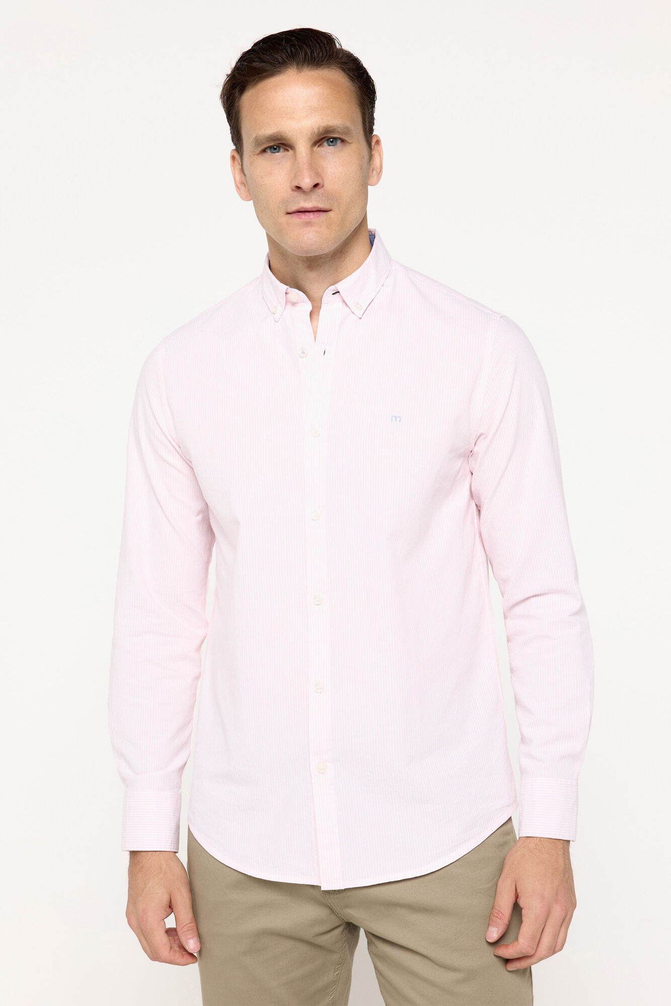 Milano Camisa pinpoint rayas