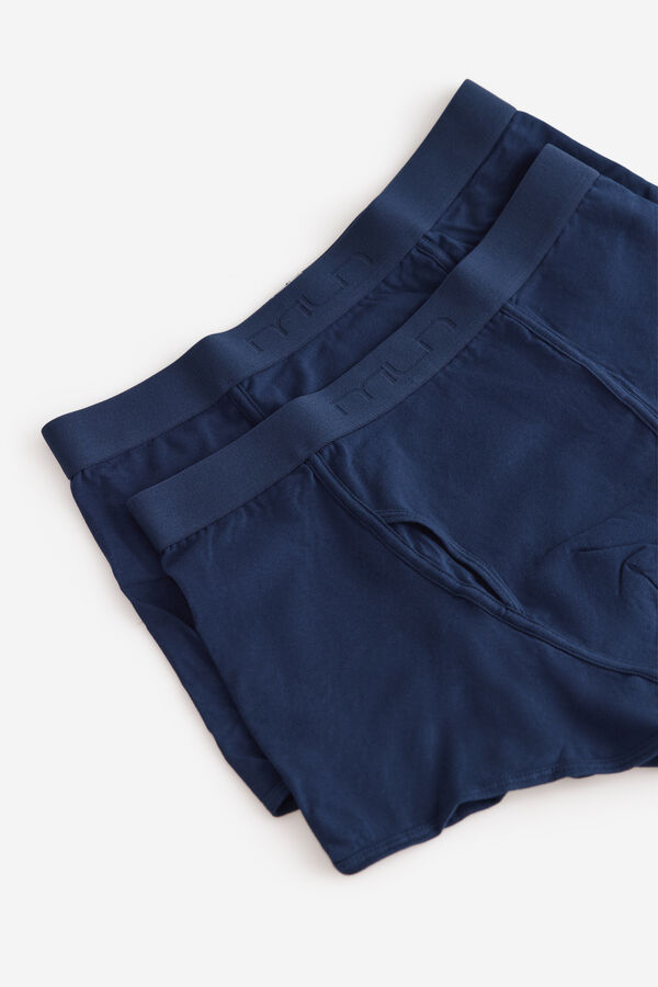 Milano Pack boxer liso Navy