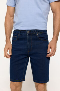 Fifty Outlet Bermuda Denim Slim. Azul
