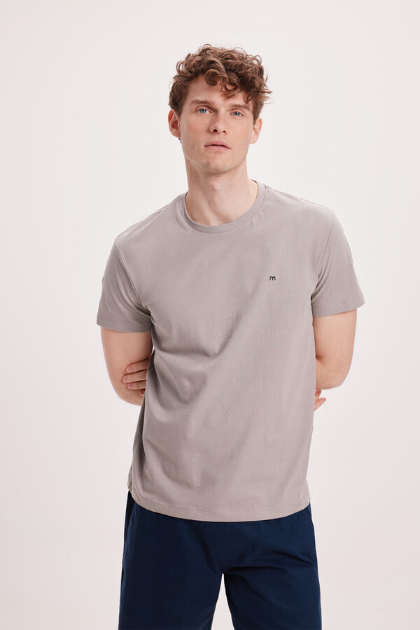Fifty Outlet Camiseta Básica Dorado/ Mostaza