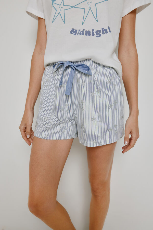 Milano Pijama estampada Azul