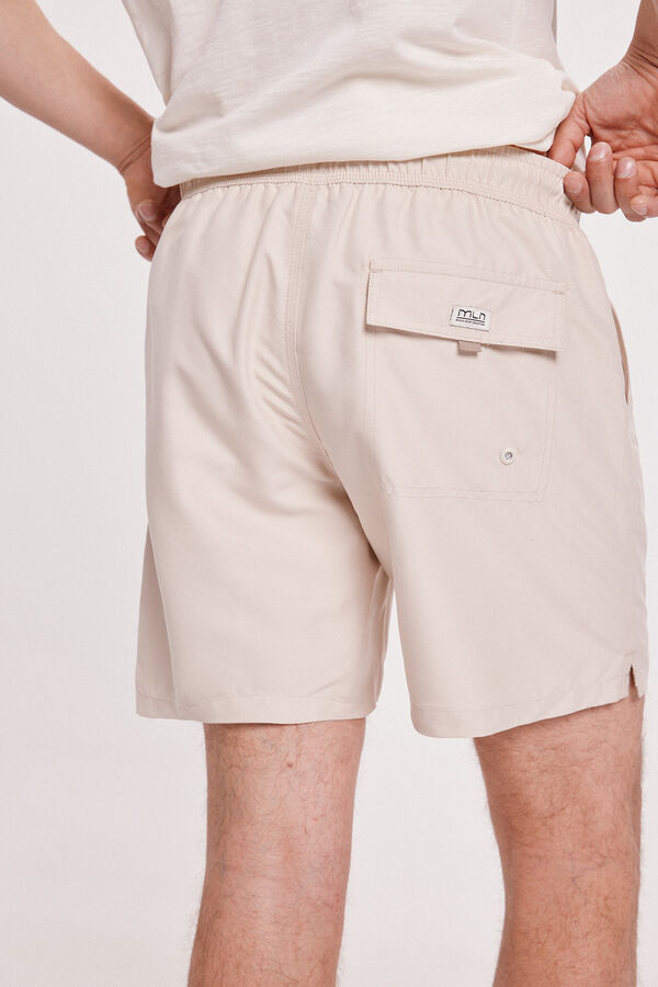 Fifty Outlet Bañador Básico Beige