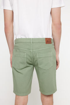 Fifty Outlet Bermudas denim estructura. Verde
