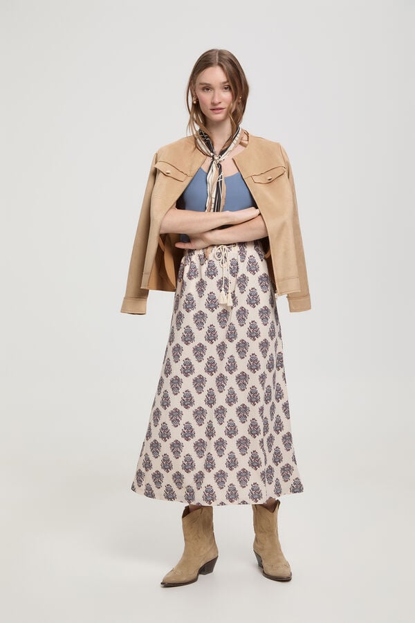 Milano Camiseta el&aacute;stica tirante ancho Verde