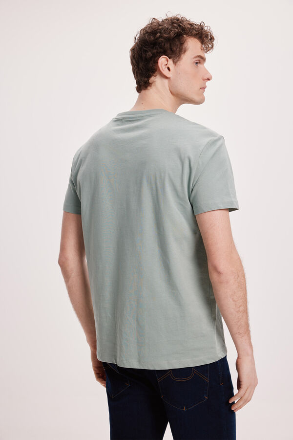 Fifty Outlet Camiseta Básica Verde