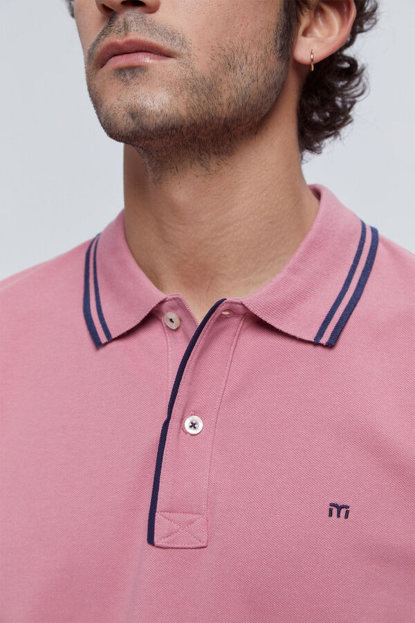 Fifty Outlet Polo Tips Milano Rosa