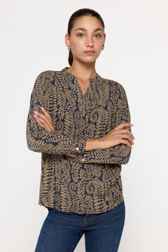 Fifty Outlet Blusa fluida natural