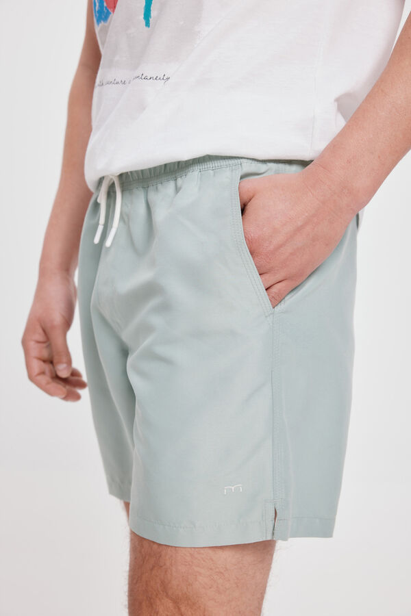 Fifty Outlet Bañador Básico Kaki Claro