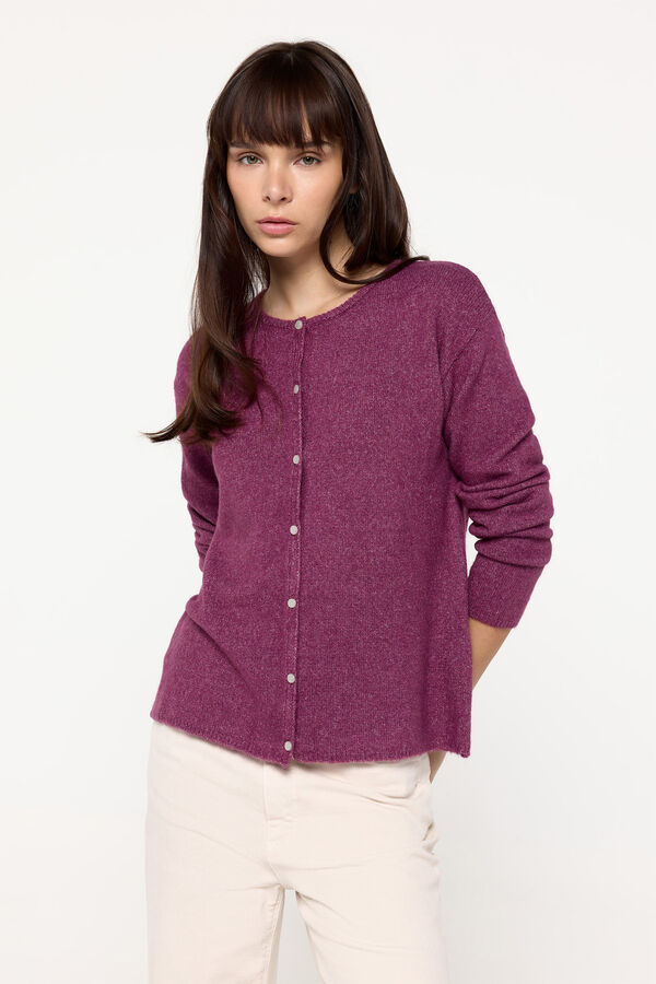 Fifty Outlet Cárdigan en tejido soft Rosa