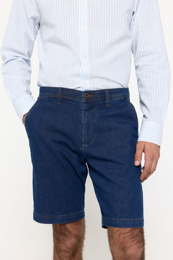 Fifty Outlet Bermudas denim algodón Navy