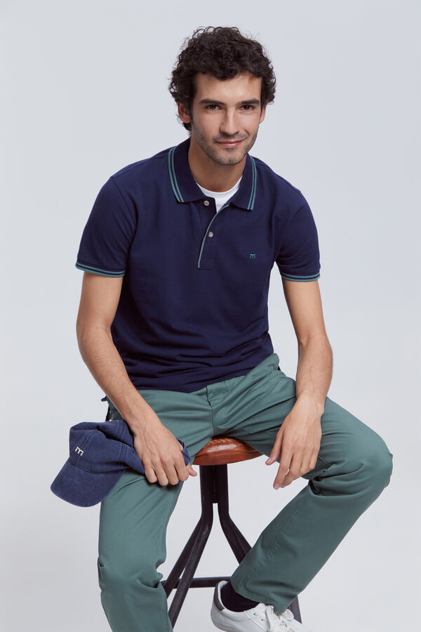 Fifty Outlet Polo Tips Milano Navy