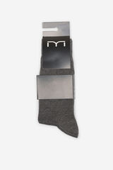 Fifty Outlet Calcetines básicos milano Gris Oscuro
