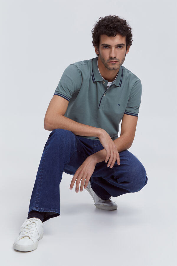 Fifty Outlet Polo Tips Milano Verde