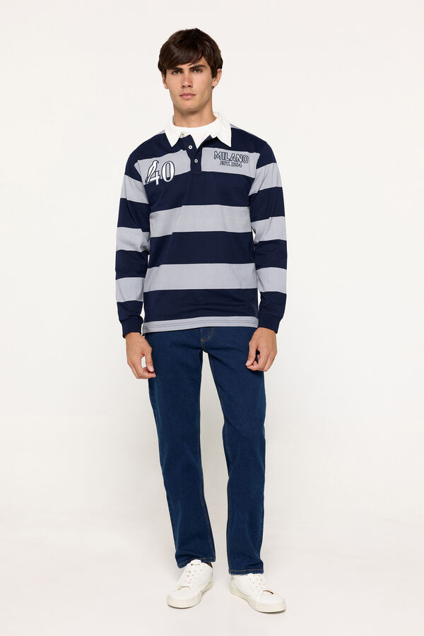 Fifty Outlet Polo rugby aniversario Navy