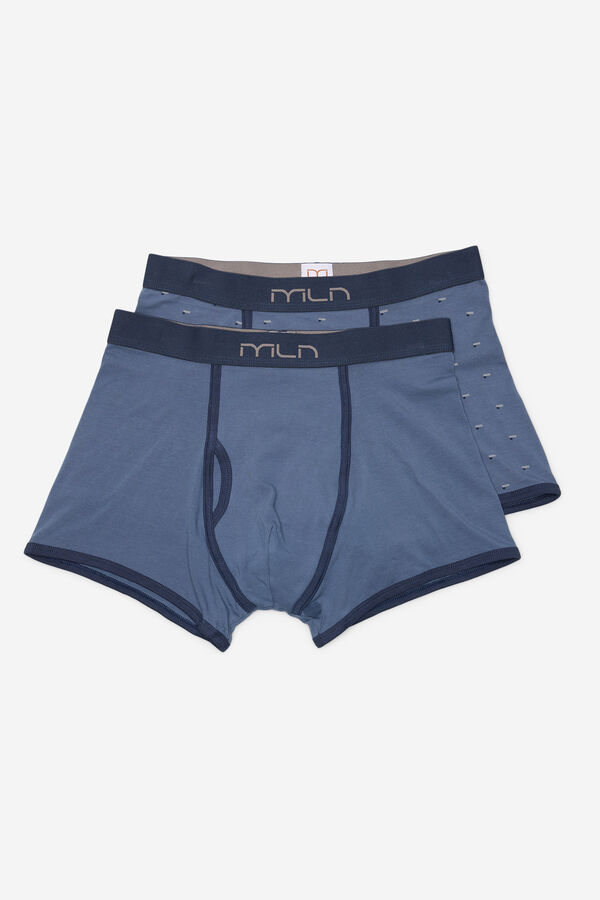 Milano Pack de boxers fantas&iacute;a Azul