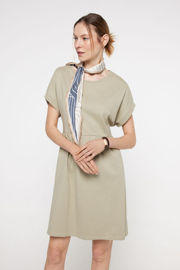 Milano Lucia dress Kaki Claro