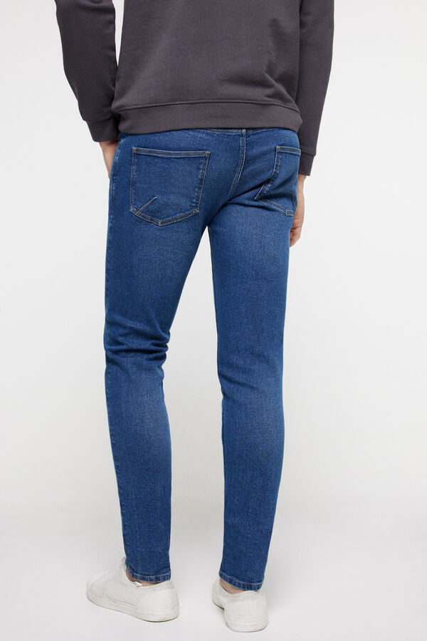 Fifty Outlet Pantalón Denim Skinny Azul